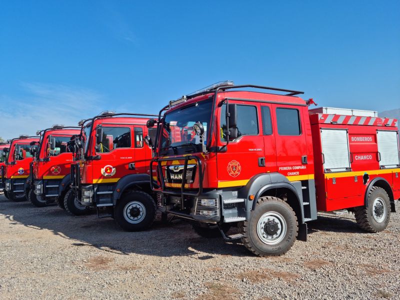 Bomberos de Talca recibirá nuevos carros